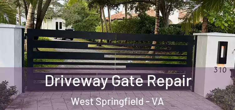 Driveway Gate Repair West Springfield - VA
