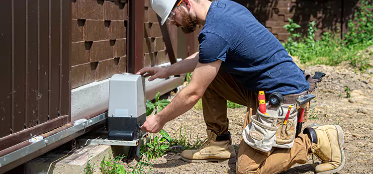 Electric Driveway Gate Installation West Springfield