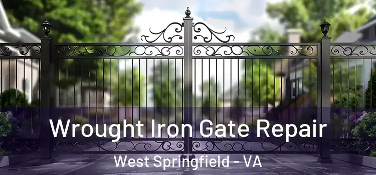 Wrought Iron Gate Repair West Springfield - VA